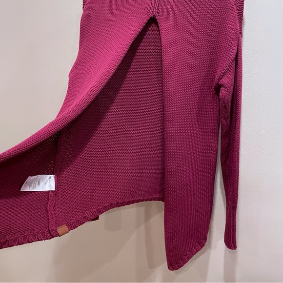 One Teaspoon Lux Chunky Knit Open Back Sweater - Picture 8 of 13